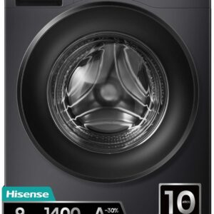 Lavadora Hisense WF3S9043BB3 9 kg 1400 rpm WiFi Clase A Negr